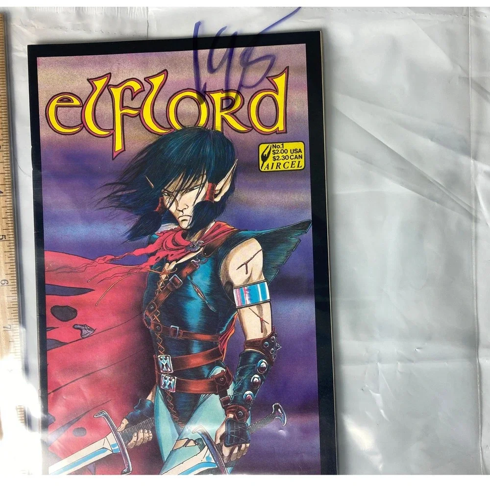Elf Lord Comic Book Issue 1‎ Arcel Comics Fantasy Elf Warrior Sword